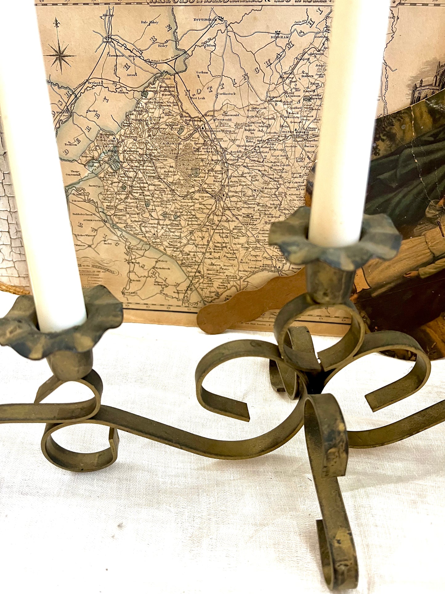 Brass Candelabra