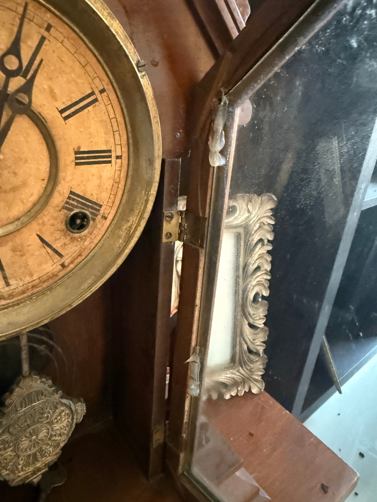 Antique E. Ingraham & Co Shelf Clock