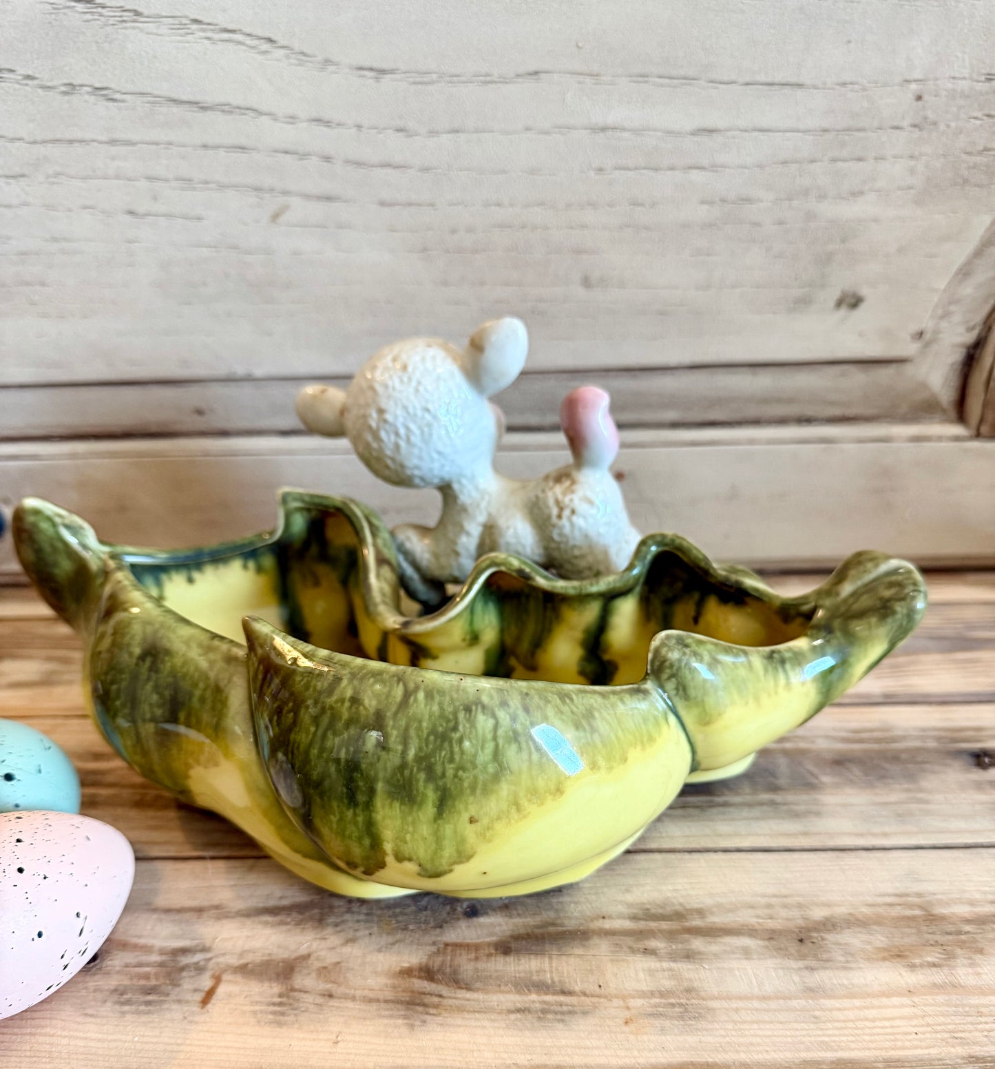 Vintage Lamb Planter