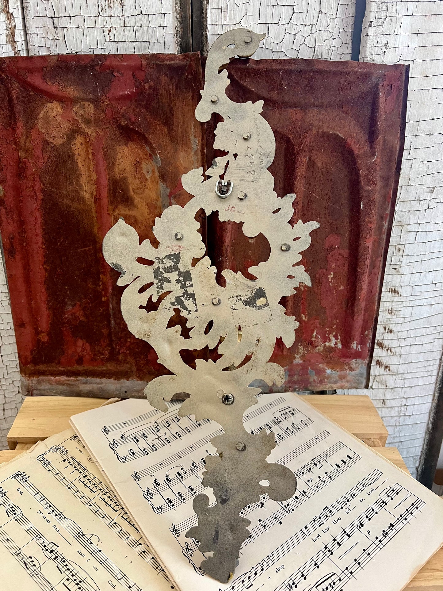 Ornate Gold Candle Sconce