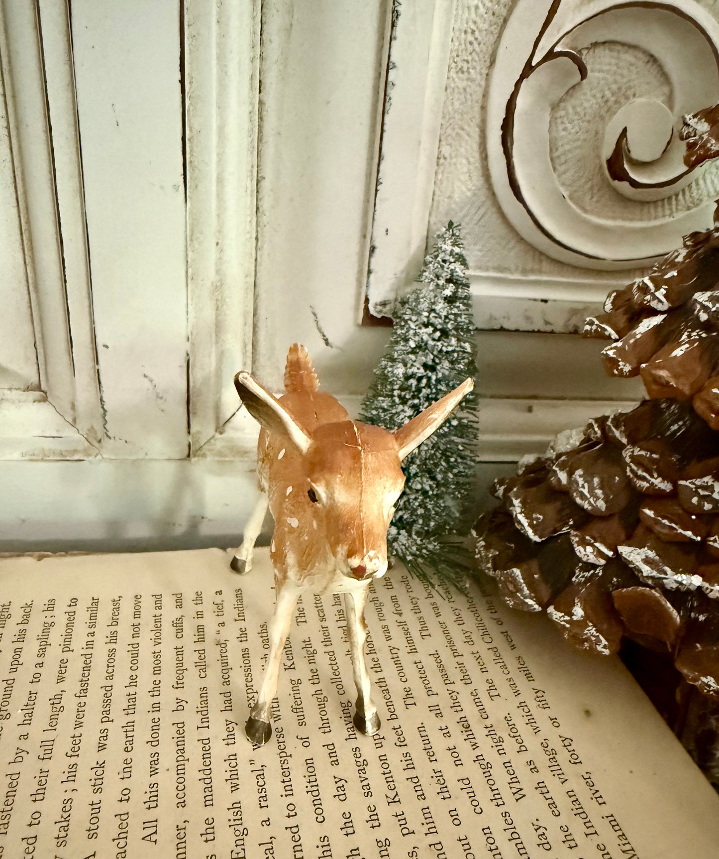 Vintage Celluloid Deer