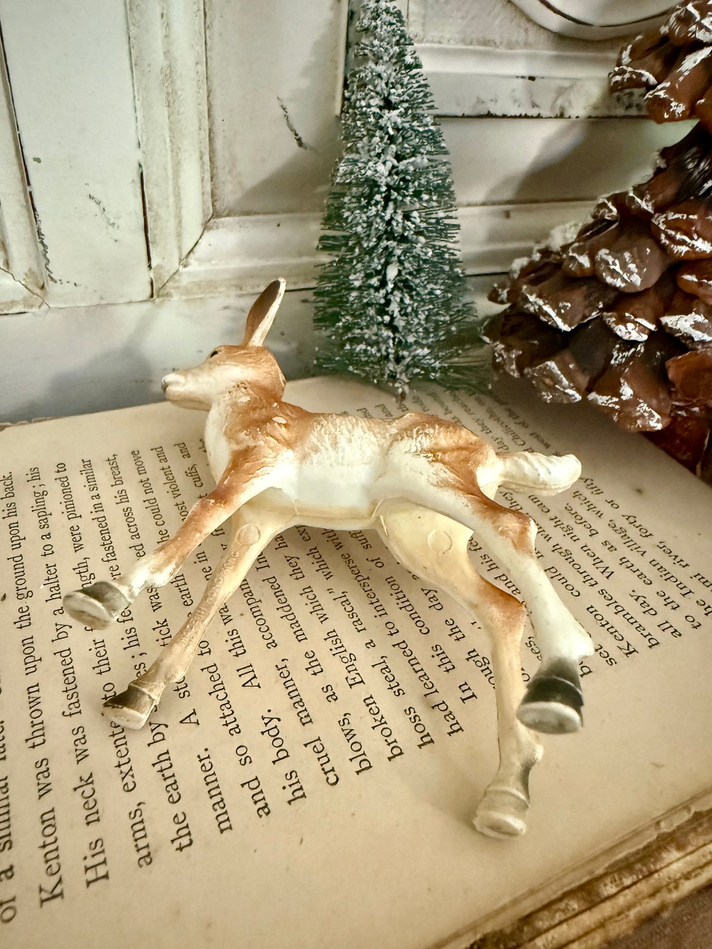 Vintage Celluloid Deer