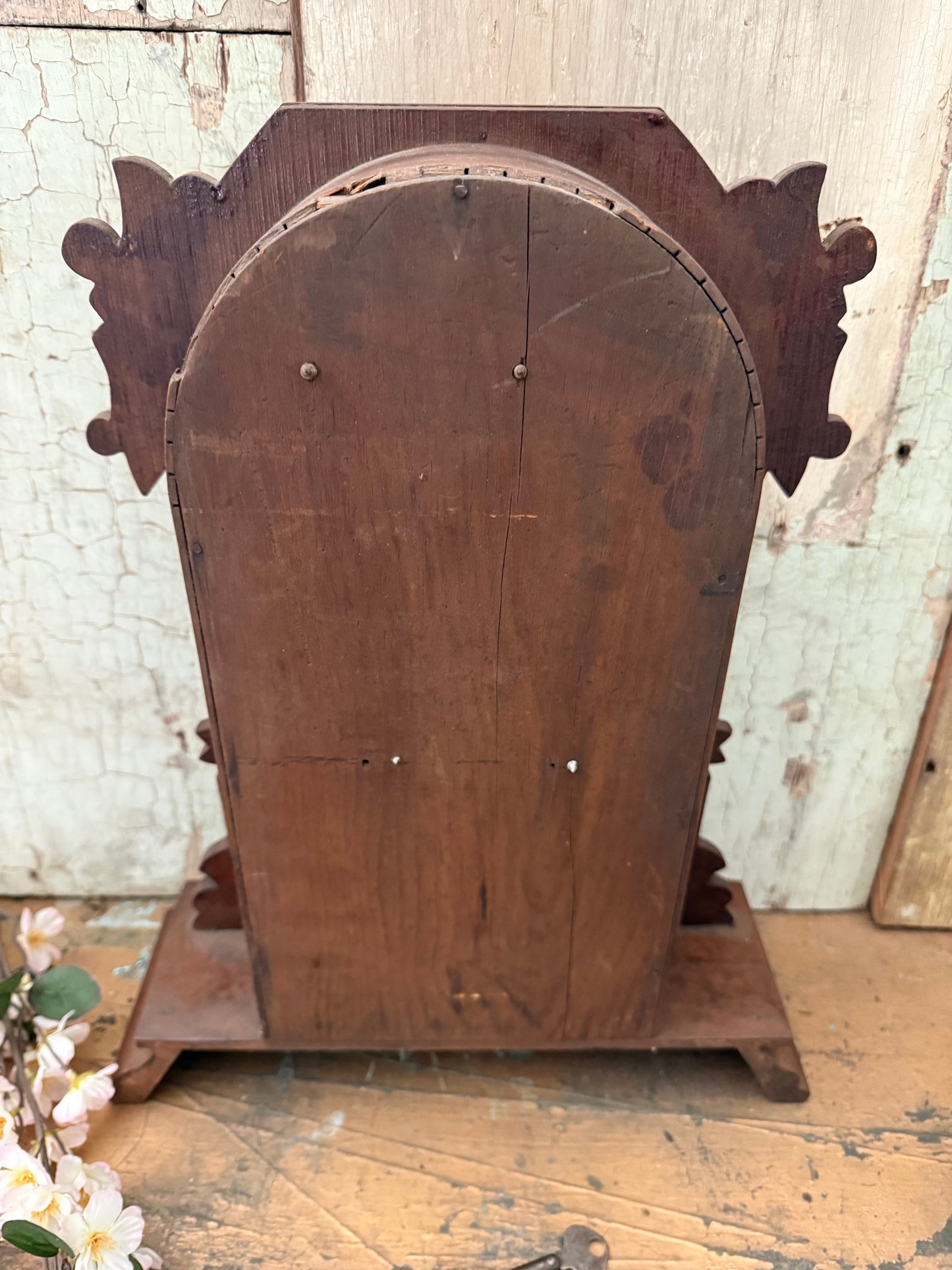 Antique E. Ingraham & Co Shelf Clock