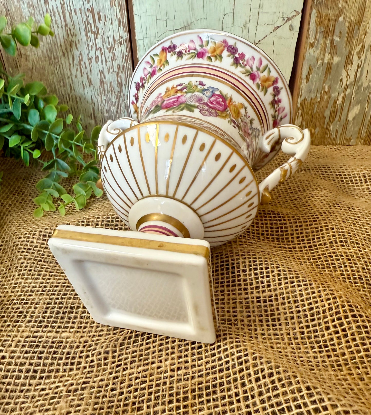 Porcelain Incense Lidded Urn