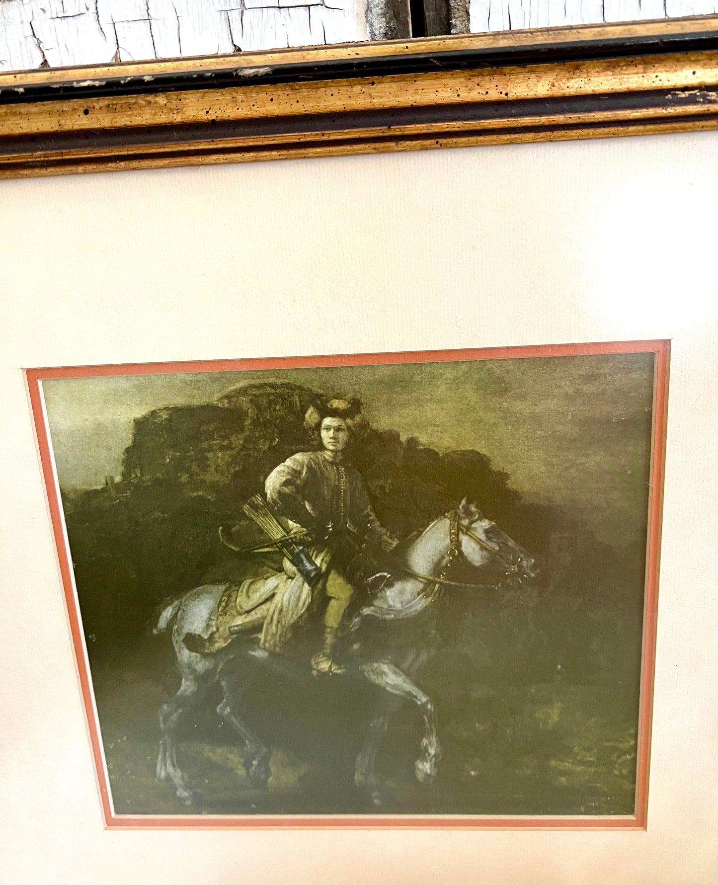 Antique Horseman Print