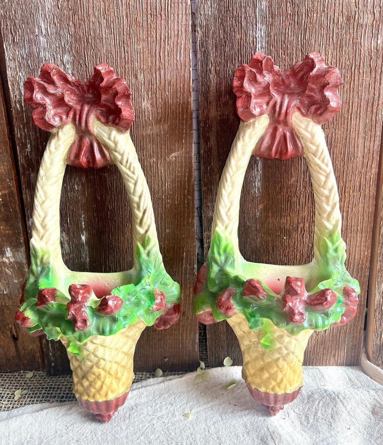 Ceramic Wall Baskets