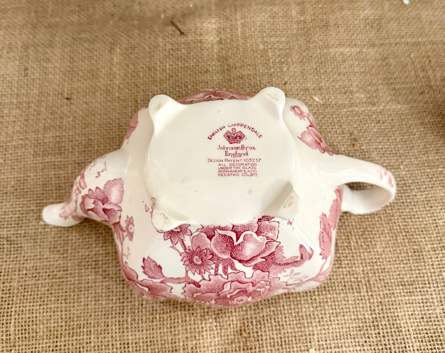 Johnson Brothers English Chippendale Teapot