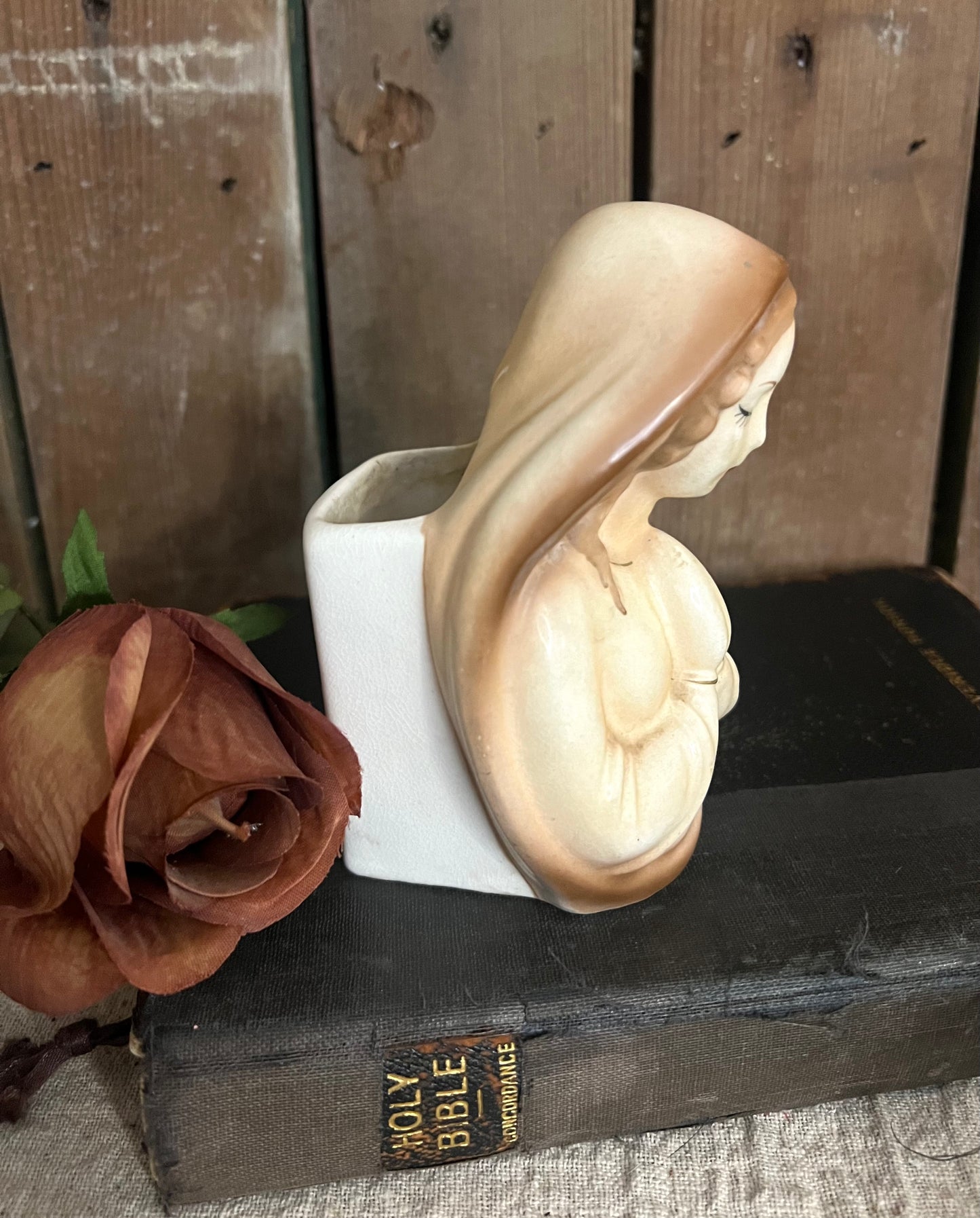 Praying Mary Planter