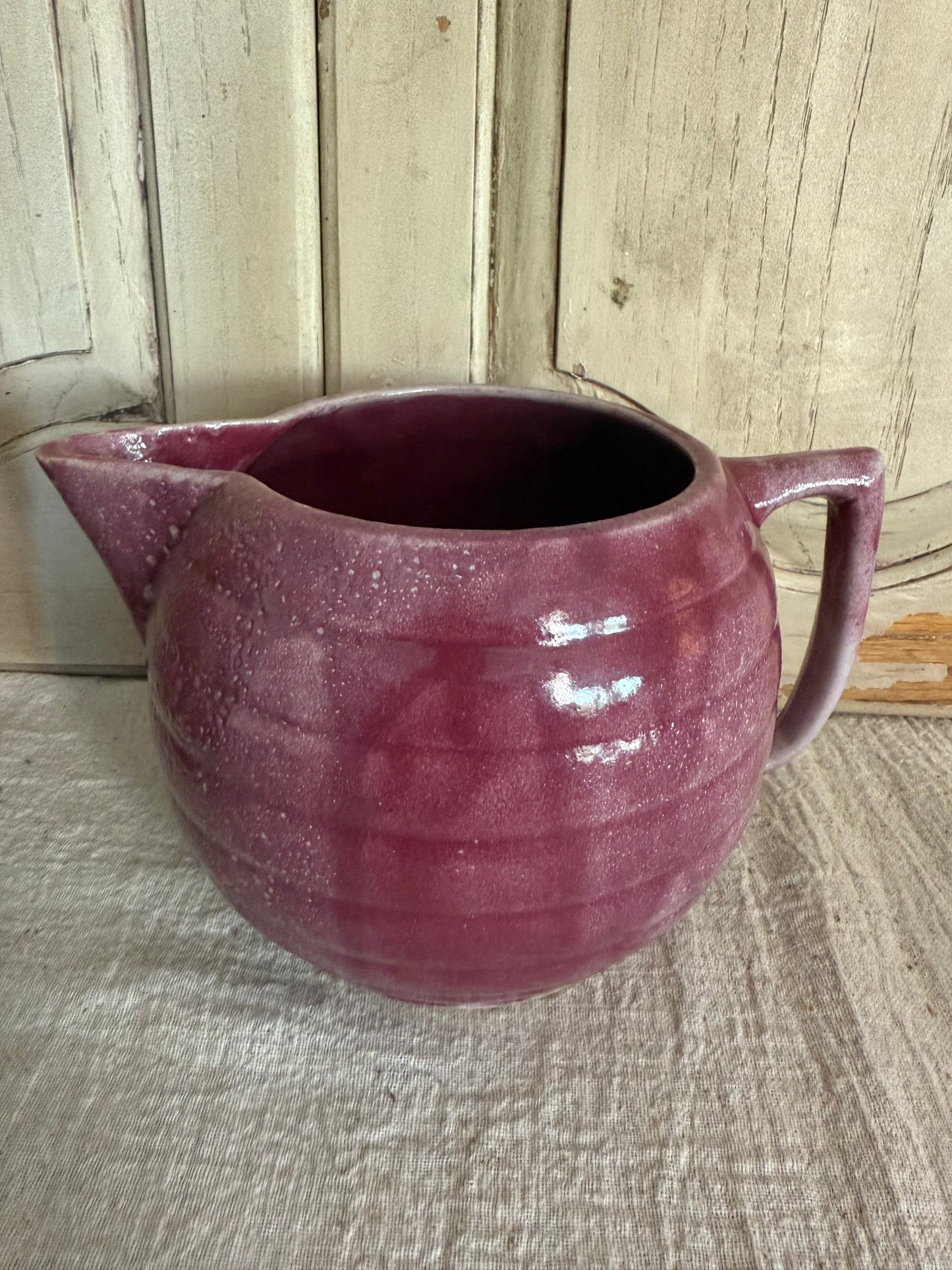 Cranberry Beehive Pitcher, USA