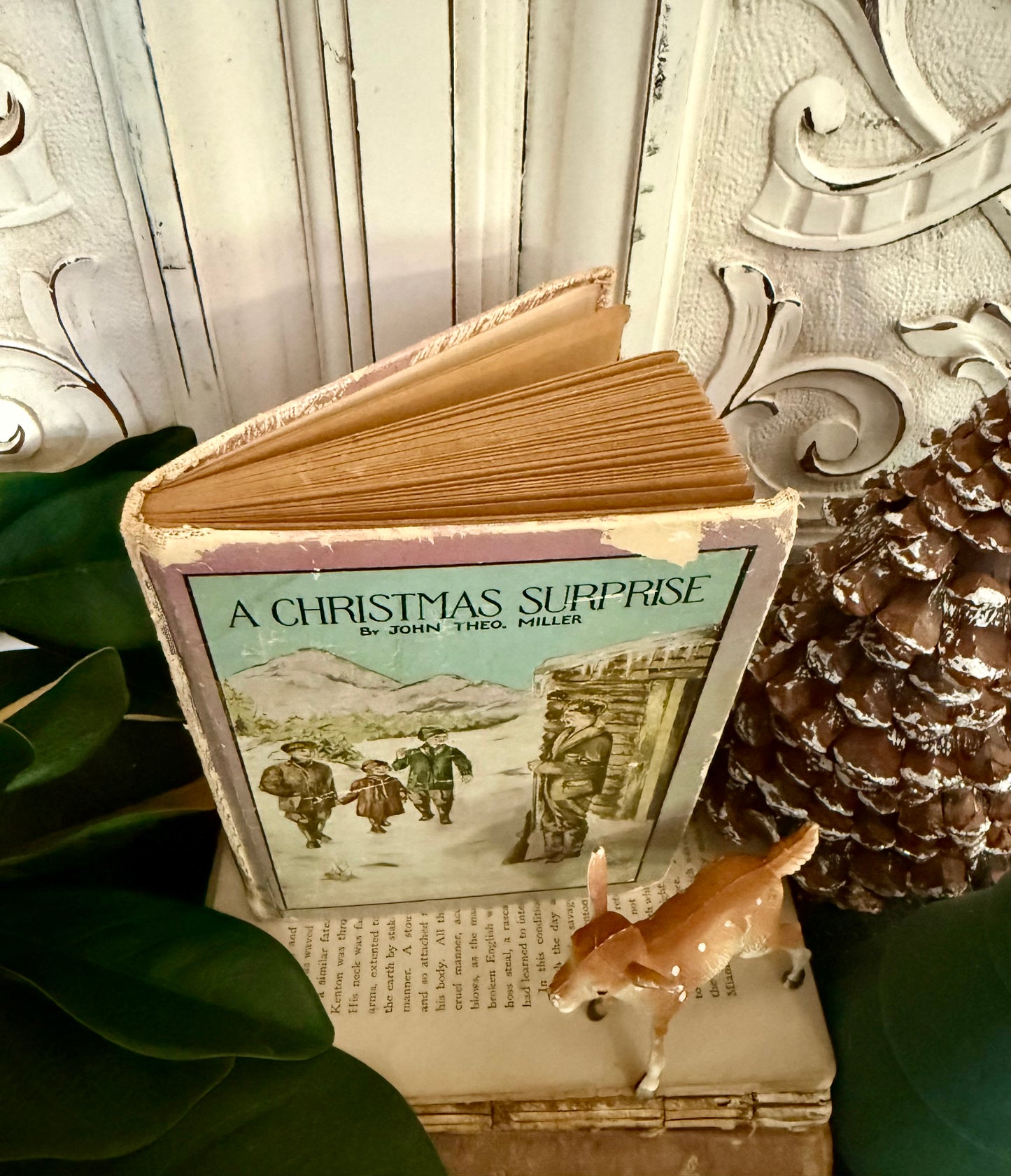 Early 1900's "A Christmas Surprise" Book by John Theo Miller