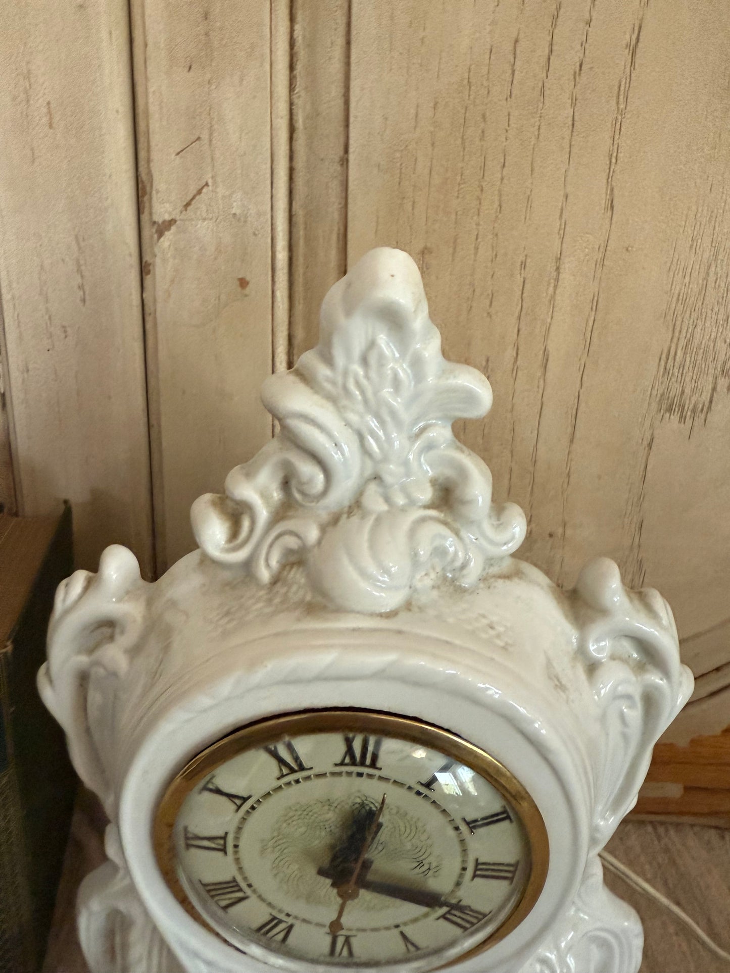 Ornate Ceramic Clock