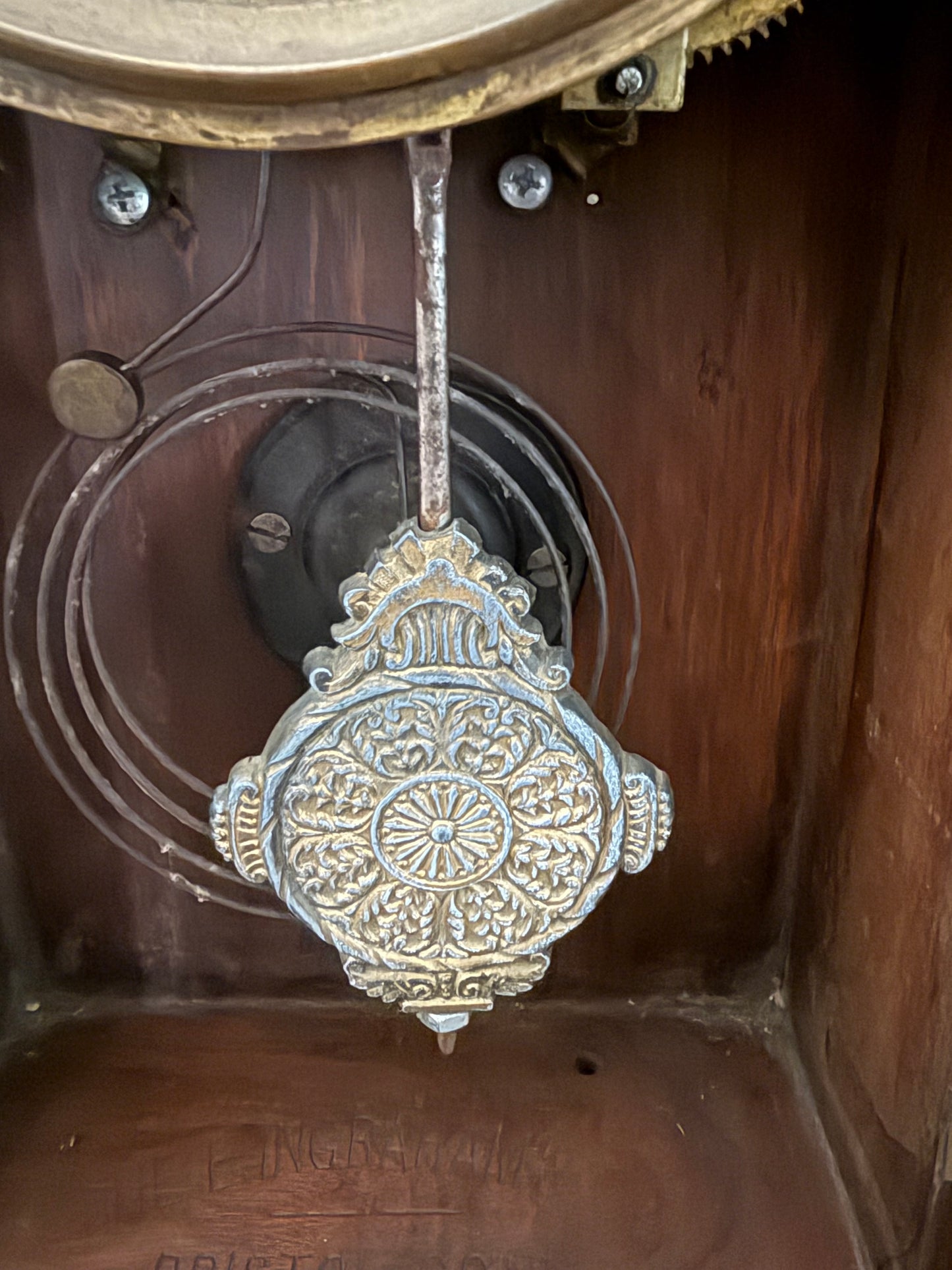 Antique E. Ingraham & Co Shelf Clock