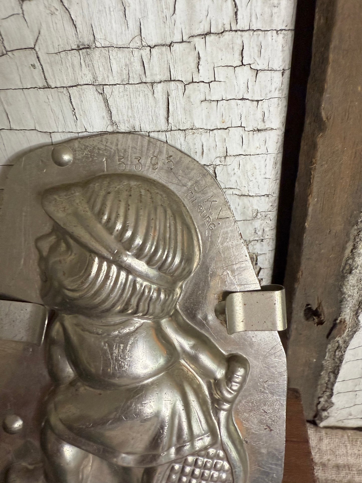 Antique Tennis Girl Chocolate Mold