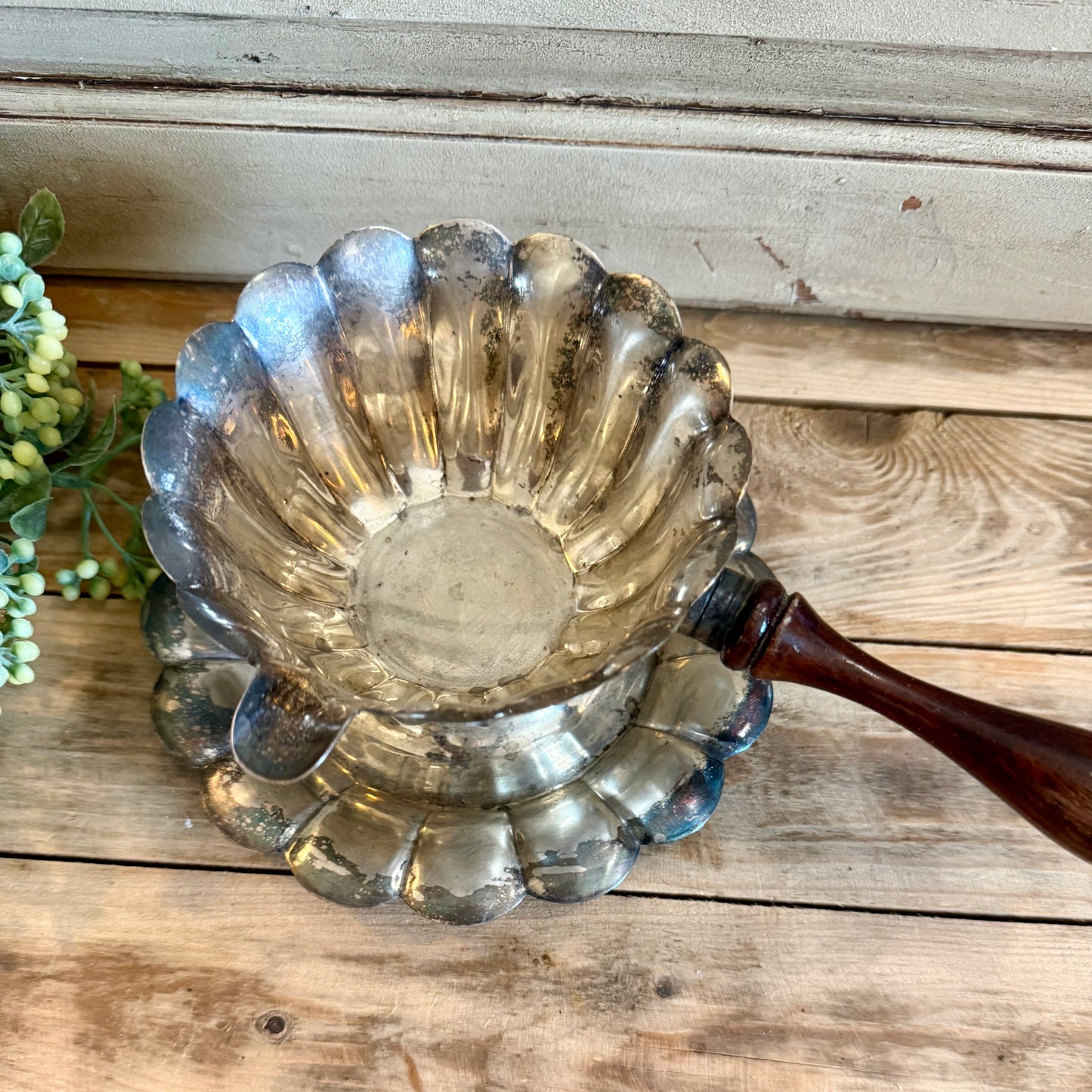 Silver Plate Sauce Pan