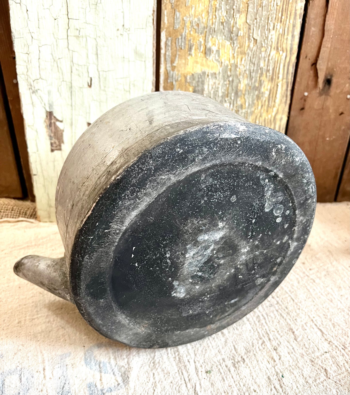 Old Aluminum Kettle