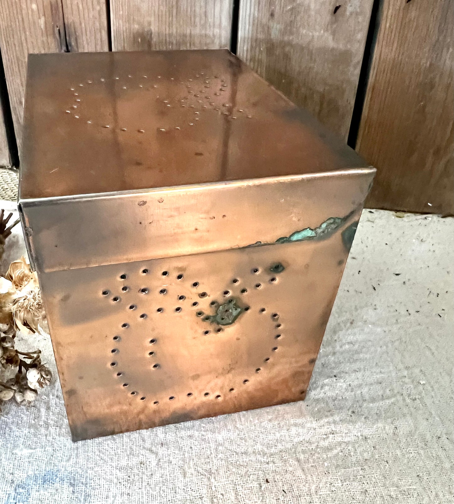 Copper Recipe Box