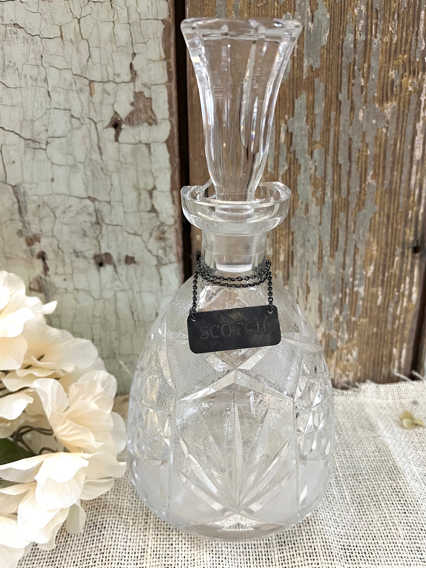 Glass Scotch Decanter