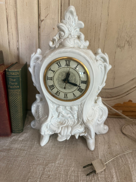 Ornate Ceramic Clock
