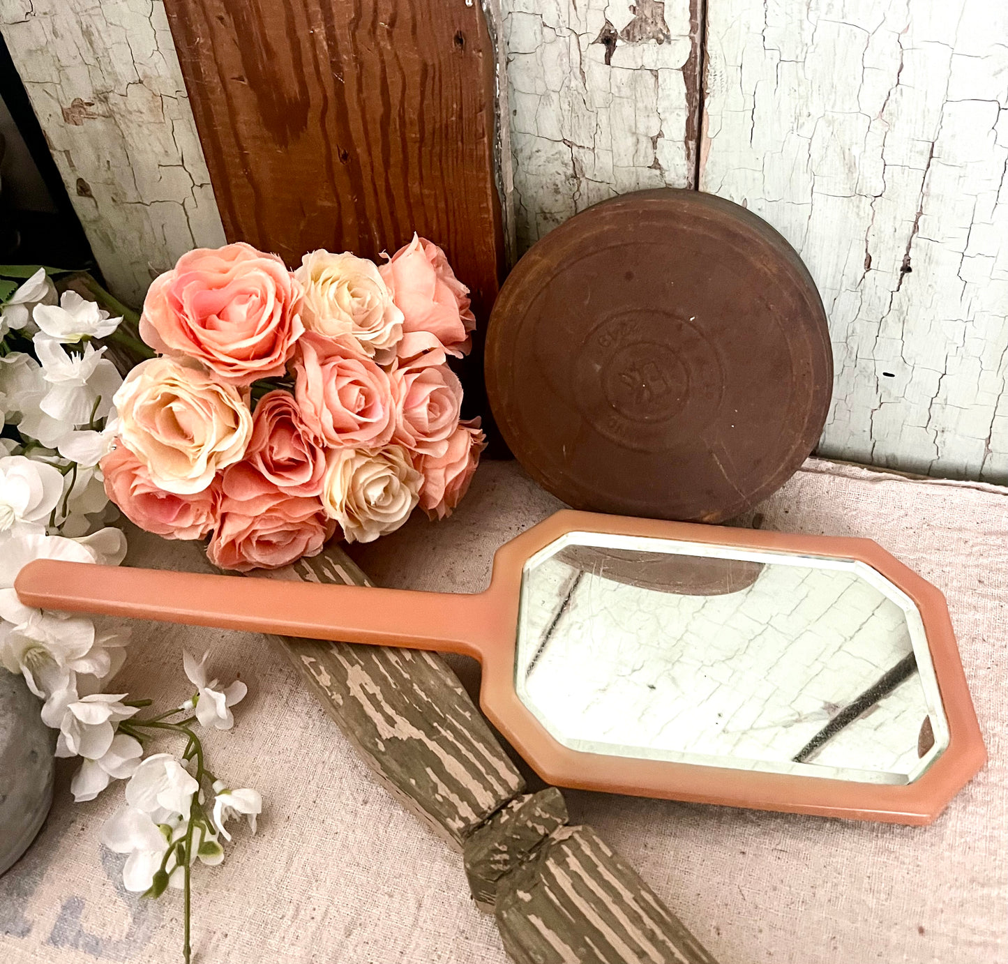 Antique Hand Mirror