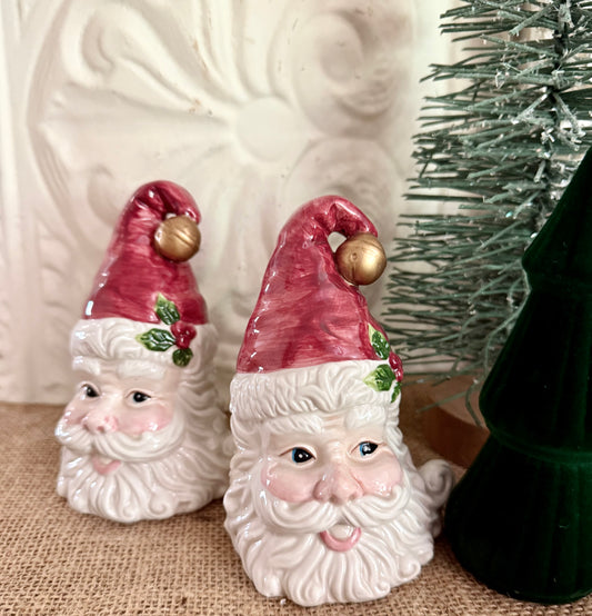 Ceramic Santa Bell