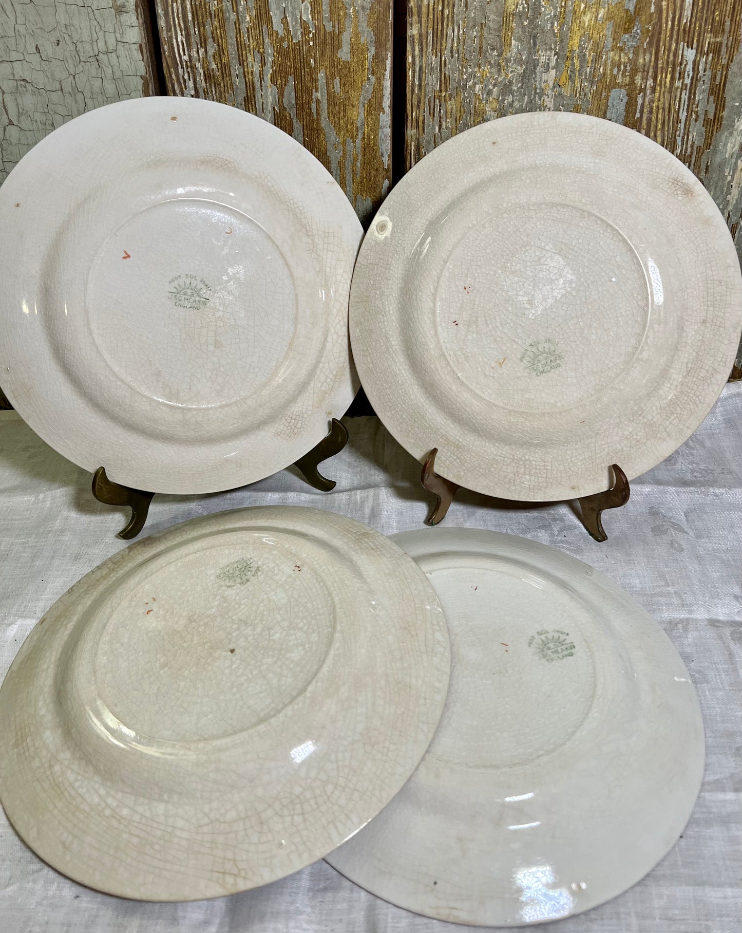 J & G Meakin Plates