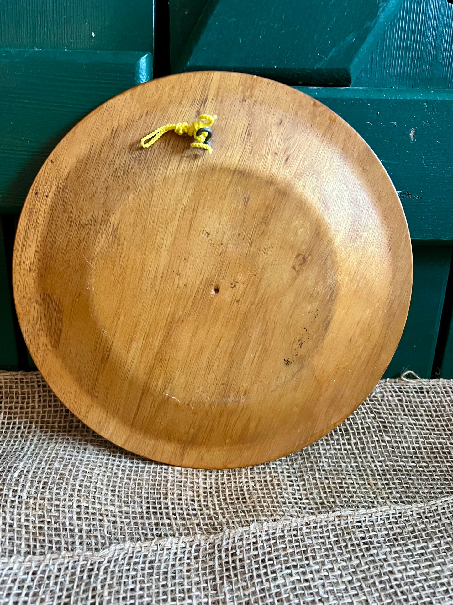 Teak Fruit Plate