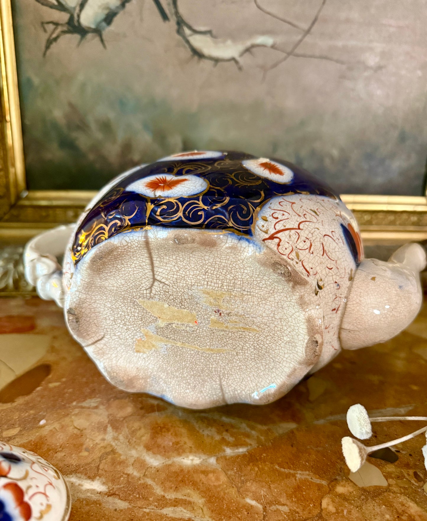 Antique Imari Teapot