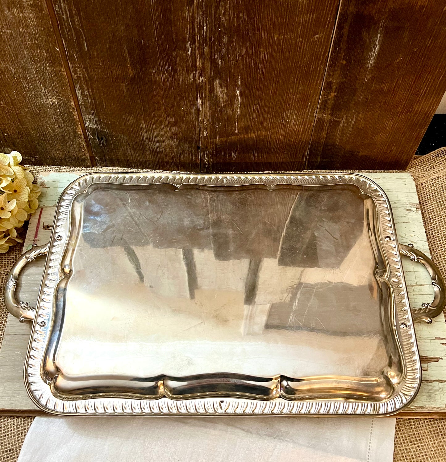 Silver Plate Tray