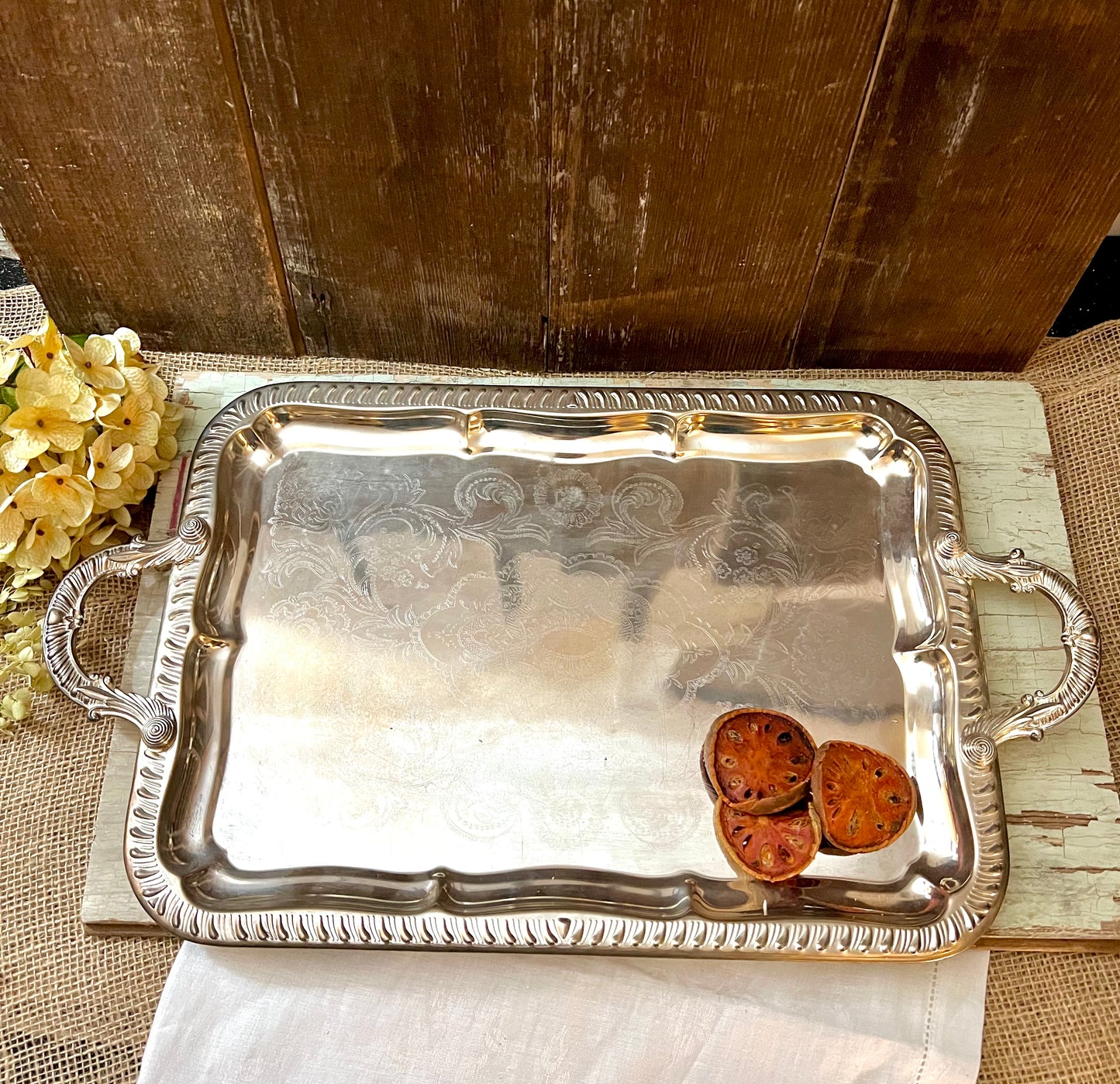 Silver Plate Tray