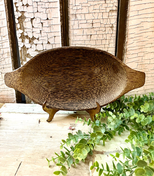 Wooden Dough Bowl