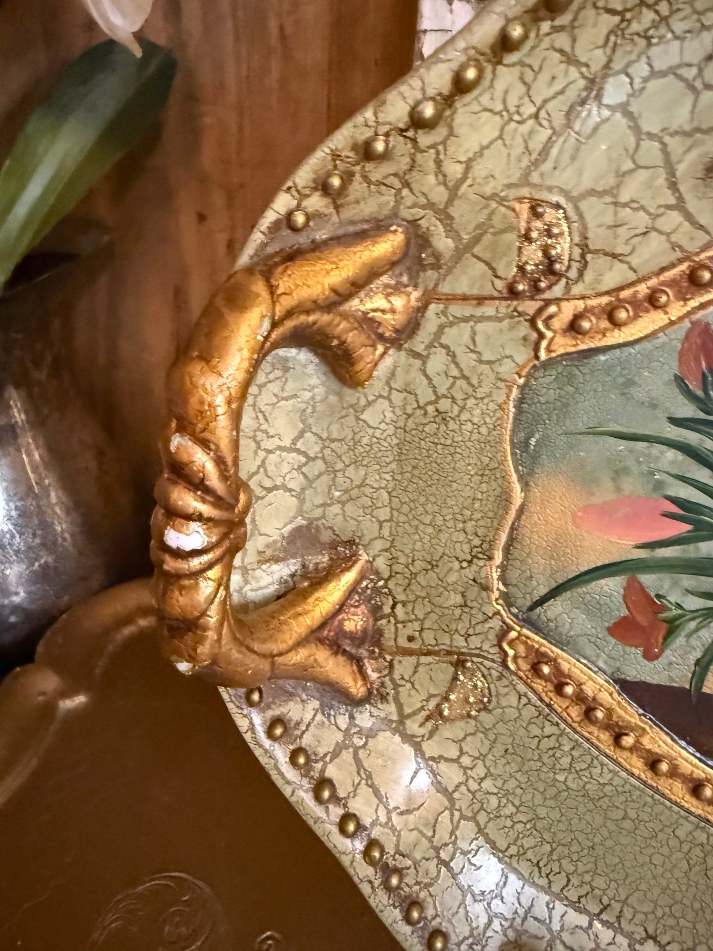 Hand Painted Decorative Tray