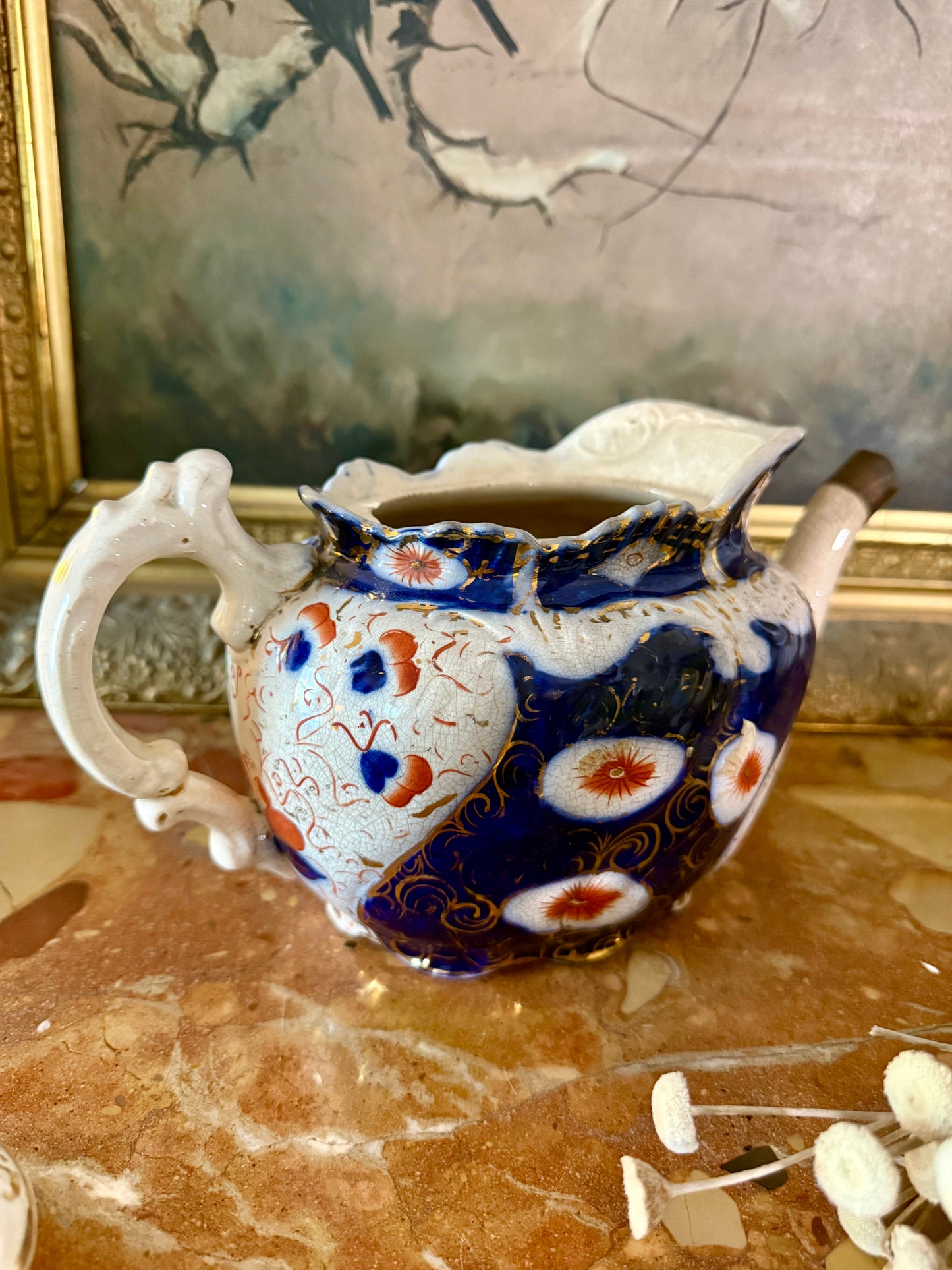 Antique Imari Teapot