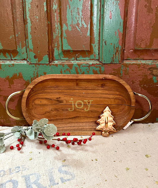 Teak Joy Tray