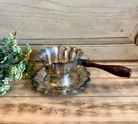 Silver Plate Sauce Pan