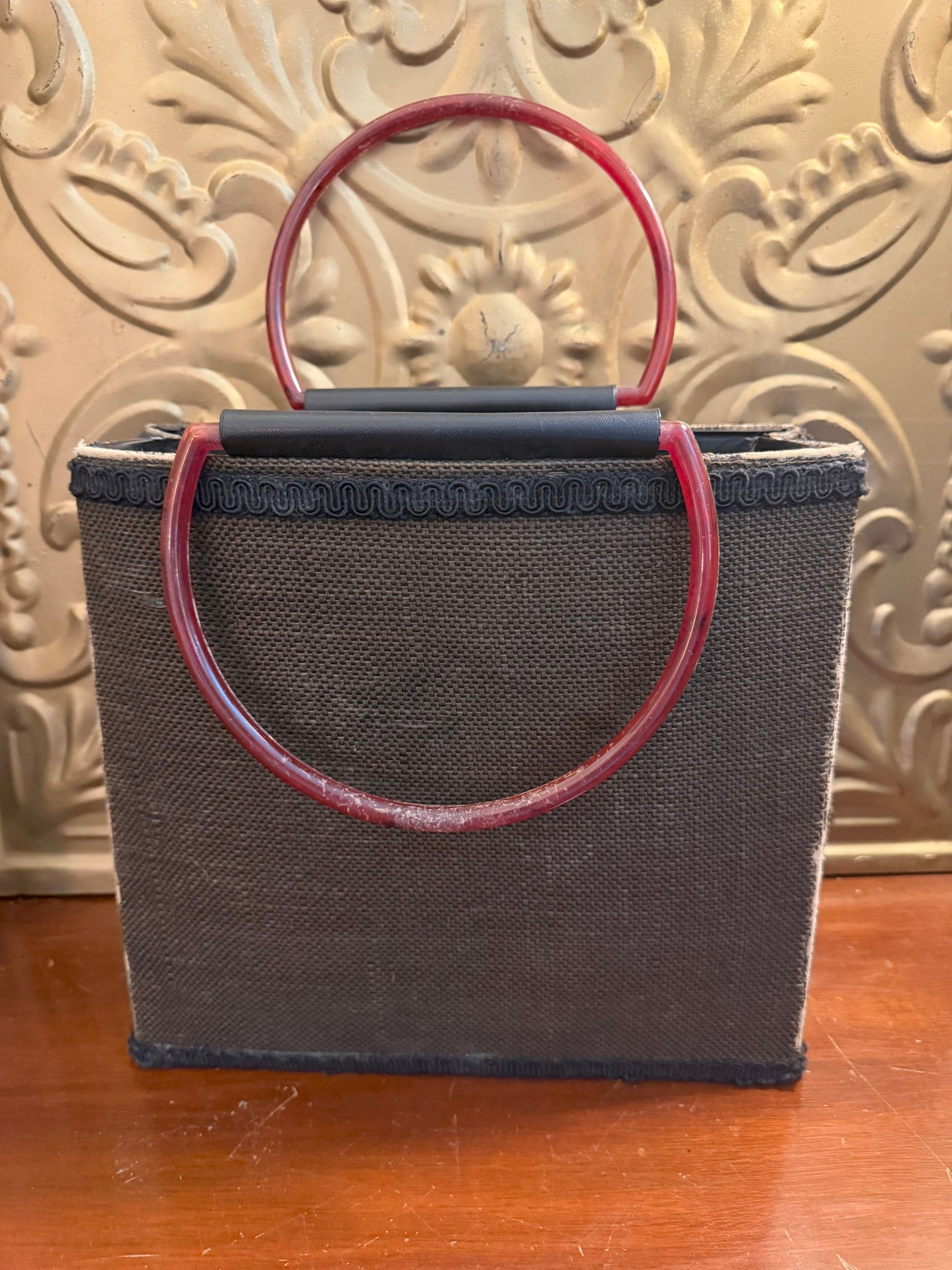 Vintage Needlepoint Purse