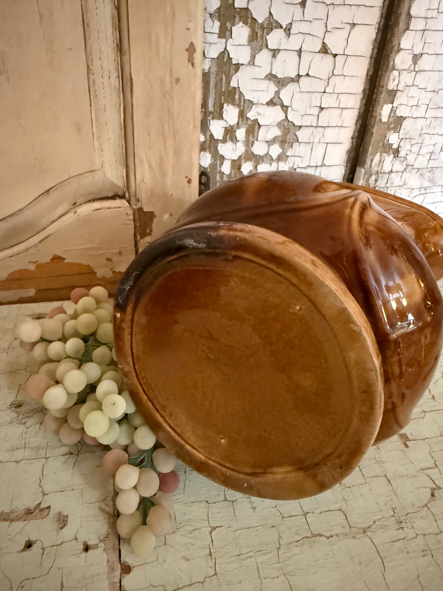 Antique Rockingham Pitcher