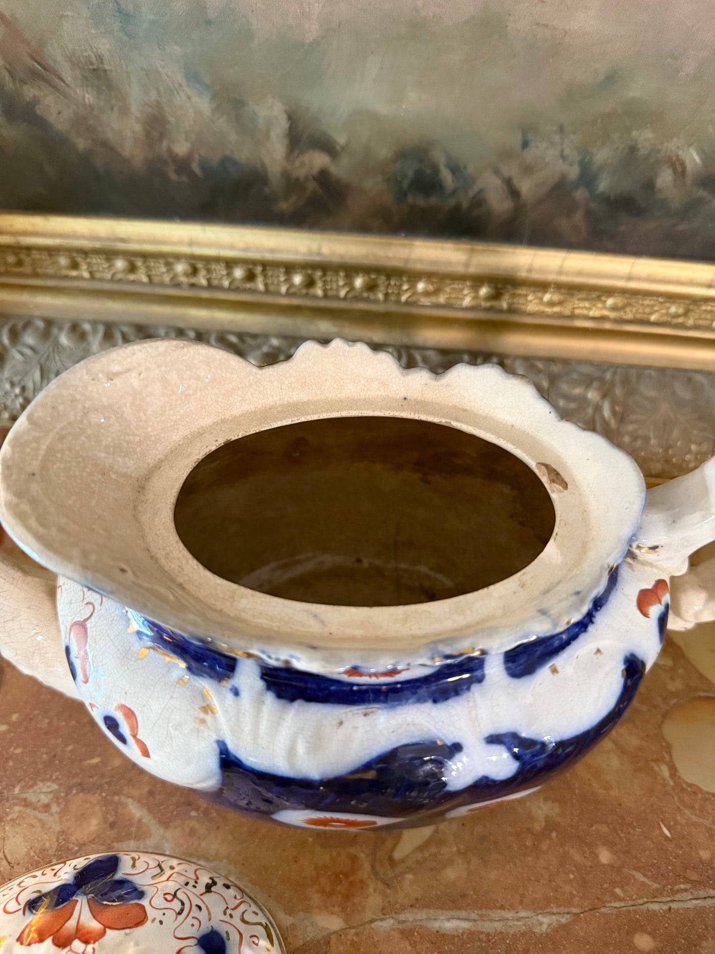 Antique Imari Teapot