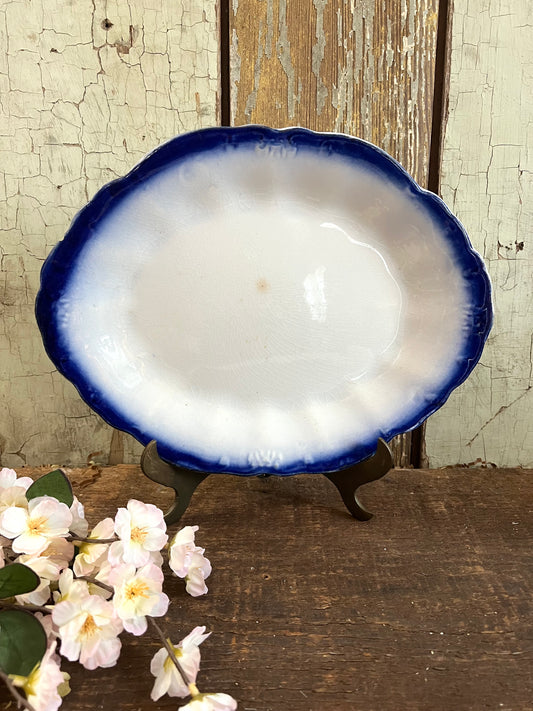 Flow Blue Platter