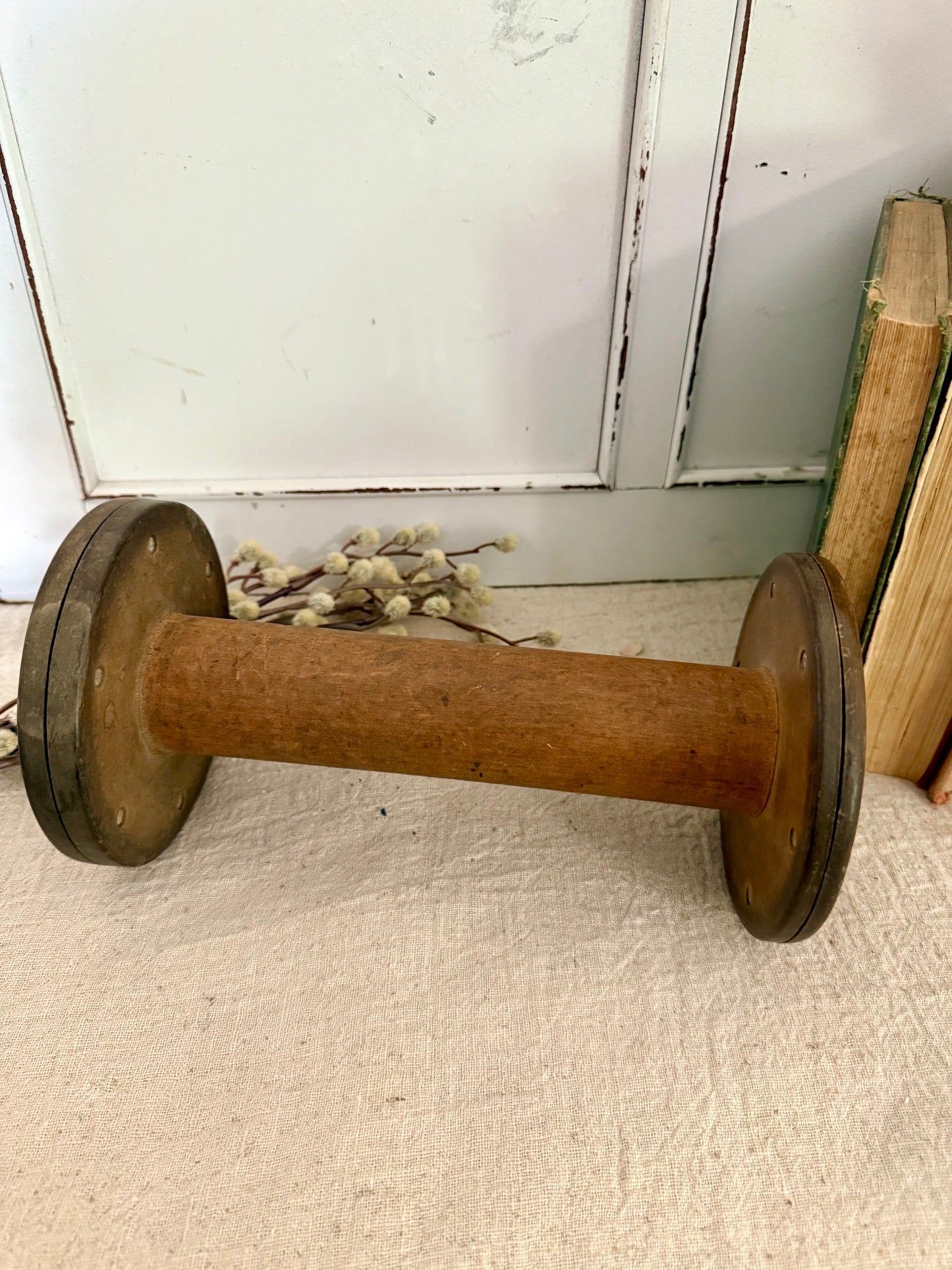 Large Wooden Spool