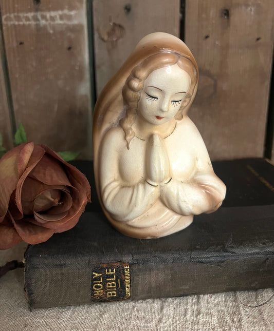 Praying Mary Planter