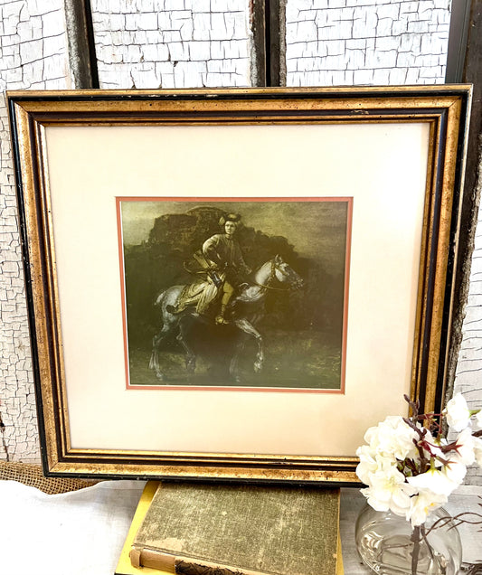 Antique Horseman Print