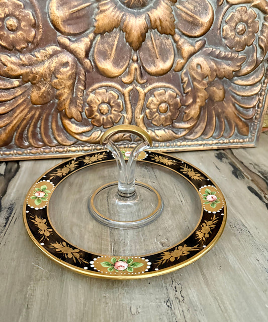 Hand Painted Hors d'oeuvre Plate