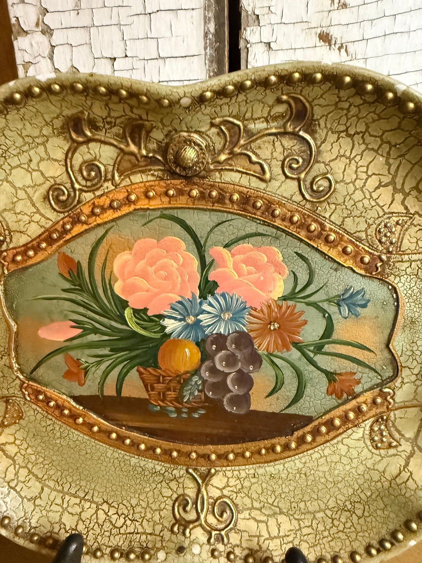 Hand Painted Decorative Tray