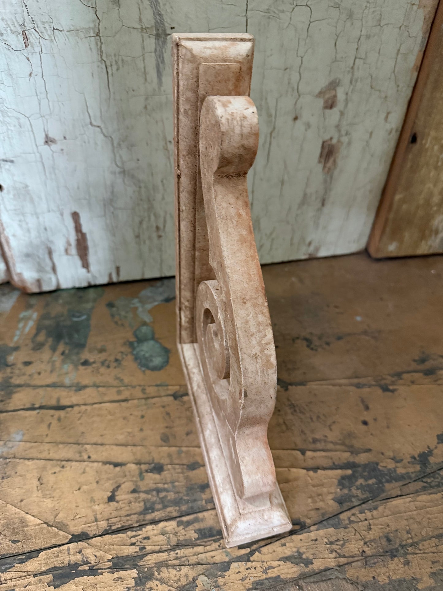 Old Wooden Corbel