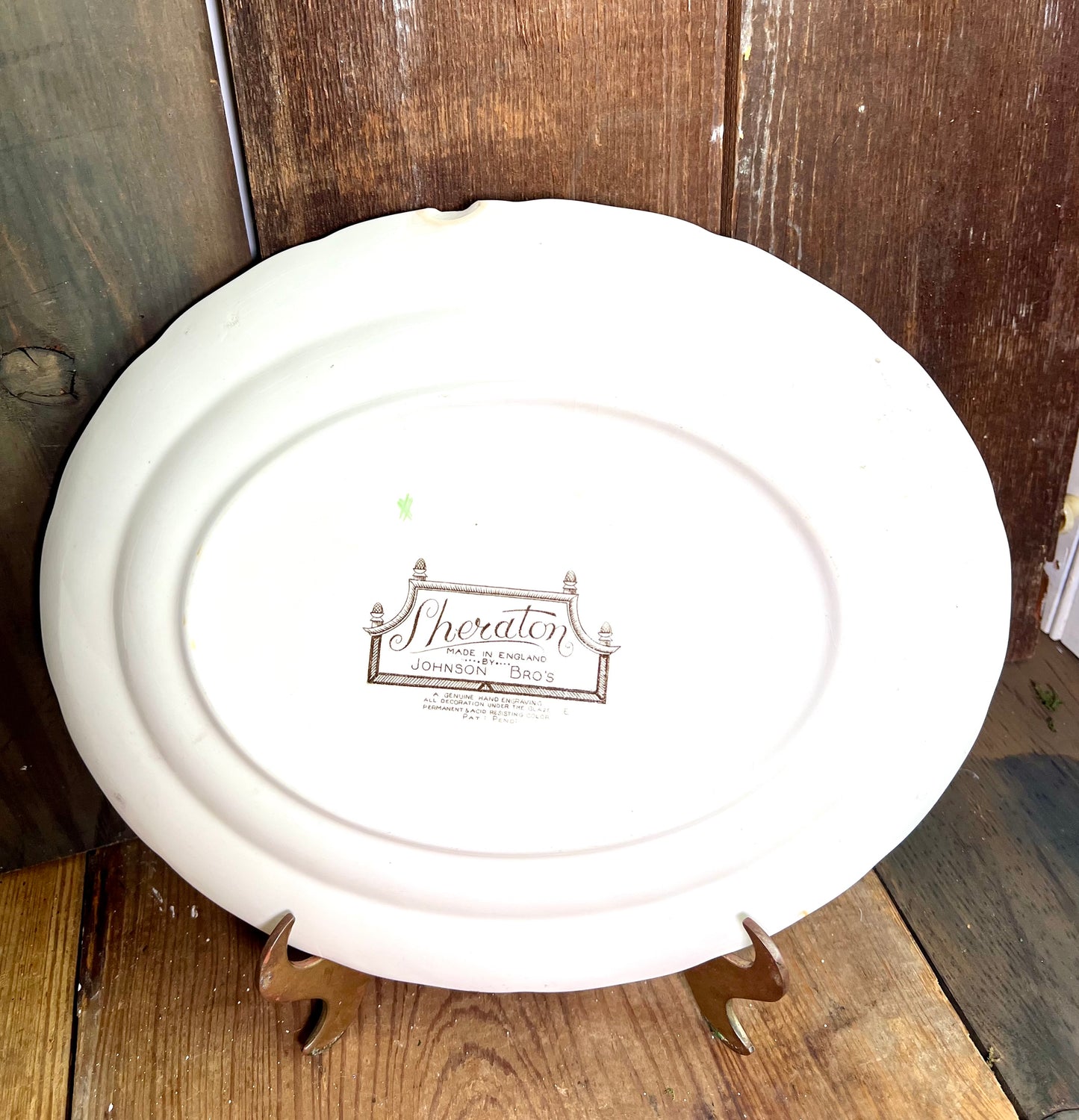 Johnson Brothers "Sheraton" Ironstone Platter