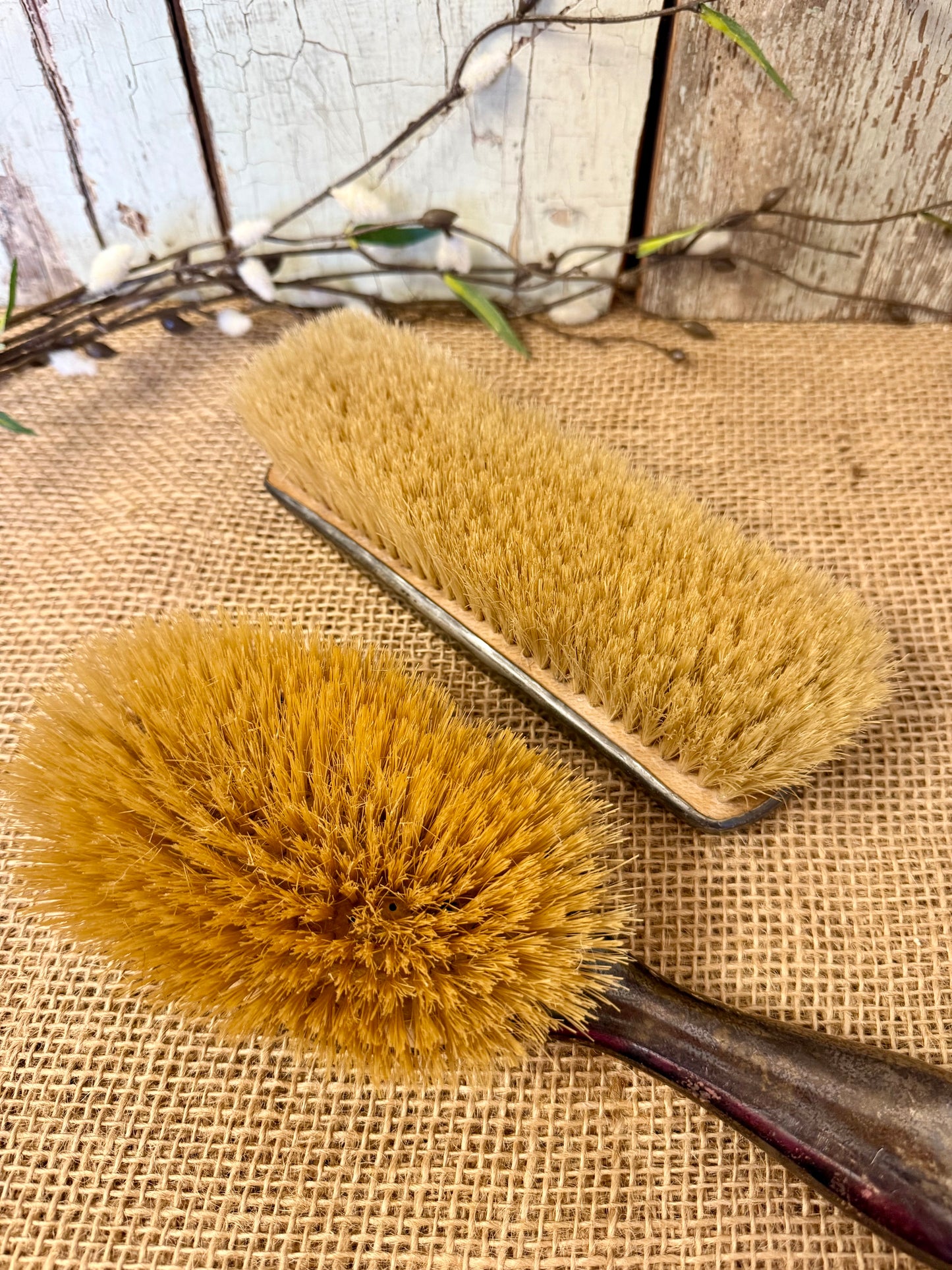 Antique Vanity Brush Set