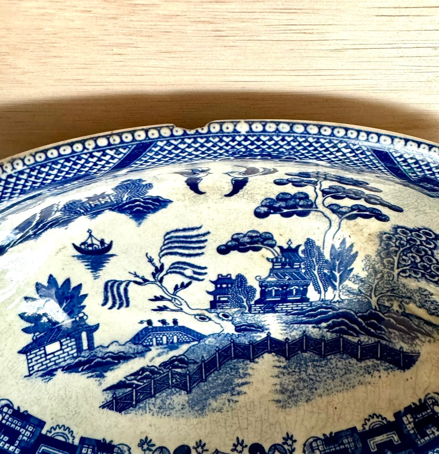 Blue Willow Casserole Dish