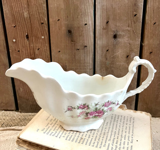 Floral Gravy Boat