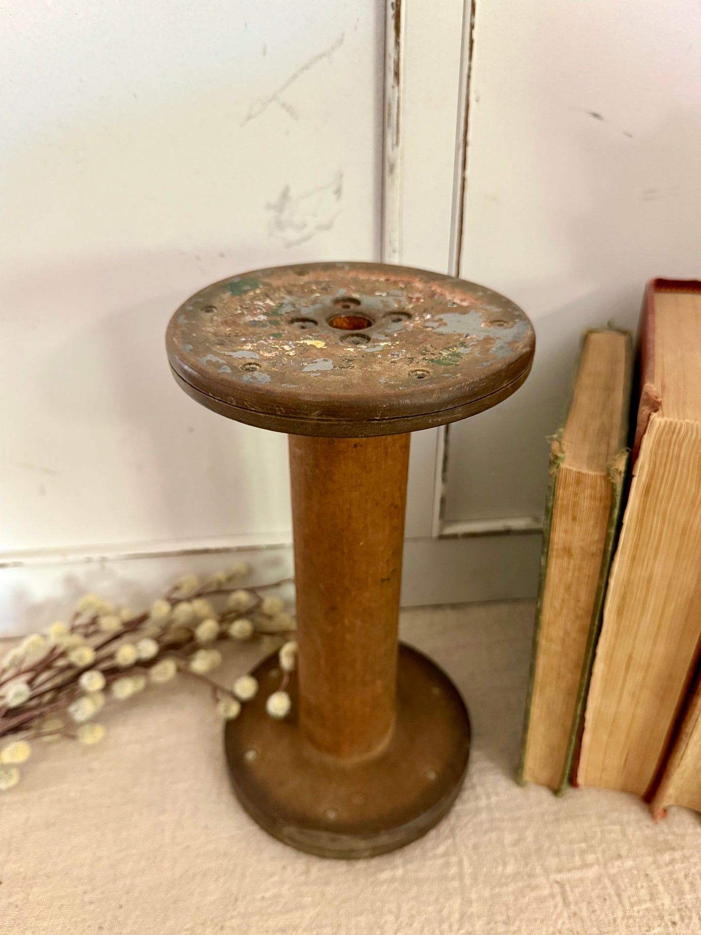 Large Wooden Spool