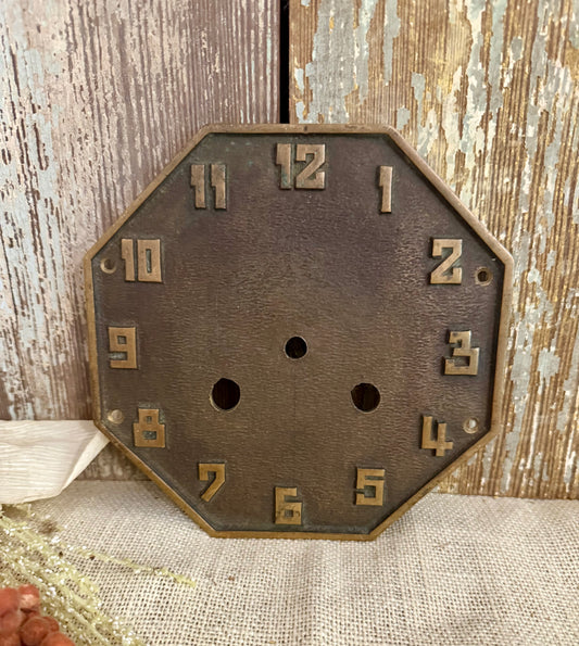 Brass Clock Face